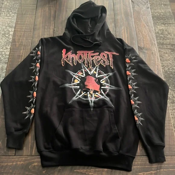Slipknot /KnotFest Road Show Hoodie 2022-Unisex - Picture 12 of 13